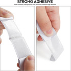 33ft X 1 Inch Hook And Loop Tape With Adhesive Backing  Heavy Duty Double Sided