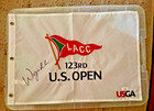 Wyndham Clark Signed 2023 Us Open Golf Flag Los Angeles Cc 123rd Pga Tour Jsa