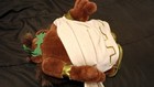 Looney Tunes Caesar Greek Roman Toga Taz 12  Plush Warner Bros Studio Store 1999