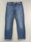 Jessica Simpson Jeans Womens 4 Rolled Crop Skinny Stretch Denim Casual Pants