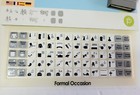 Cricut Lite Cartridge - Formal Occasion - Dress Tuxedo Prom Wedding Dance Phrase