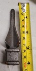 Antique Vintage Wrought Iron Fence   Gate 4  Finials Lot Of 10