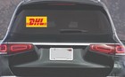 Dhl Postal Service Vinyl Sticker Decal Car Truck Bumper Window Water Resistant