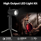 Photography Led Spotlight Kit For Video Recording And Studio 2 Pack