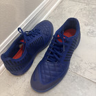Nike Lunargato Ii Indoor Soccer Shoes Deep Royal Blue 580456-401 Mens Size 10 5