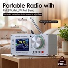 Full   band Sdr Radio With Tft Display  Tef6686 Chip  Fm sw mw lw  For Ham dxers