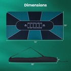 70 X 35 Inch Poker Table Top W water-repellent Surface  Anti-slip Backing