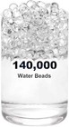 140 000 Clear Water Gel Beads  Water Gel Beads For Vase Filler  Christmas Dec   