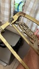 Vintage Wrought Iron Gold  Adjustable Book Music Art Stand Easel Holder Cookbook