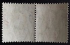 Malaya Straits Settlements 1918 Kgv  5 Pair Mcca Used Sg 212b M2047