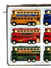 Diecast Cars Double Decker Bus Party Favor Gift Pull Back Collectible Toy