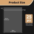 Acid Free Paper Protector Sheets  Clear Plastic Sleeves For 11x14 pack Of 25 