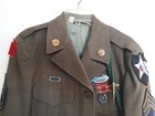 Ww2 Us Army Ike Uniform Jacket Fabric And Lining Nice Condition Good Color Clean