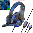 3 5mm Gaming Headset Mic Stereo Bass Surround Led Headphones For Pc Ps4 Xbox One