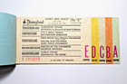 Disneyland 1969 Admit One Vintage A-e Park Ride Admission Ticket Book Disney