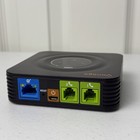Vonage Grandstream Ht802 Voip Phone Adapter 2-port Ethernet Internet Ata No Cord
