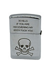 Zippo Lighter Vietnam War Engraved 35 Kills Ha Noi Vintage