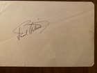 Fred Astaire And Ginger Rogers Signed Autographed Photo Vintage Album Page W Coa