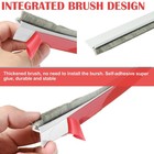 Nakbinx Door Sweep For Bottom Of Door  Integrated Design With 1 Pack  White
