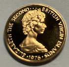 Elf British Virgin Islands 1 Cent 1976 Humming  Bird