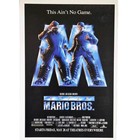 1993 Super Mario Bros Vintage Nintendo Movie Promo Print Ad Video Game Poster