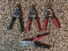 Hvac Malco   Midwest Sheet Metal Crimper   Tin Snips Shears  set Of Four  - Exc