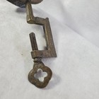 Antique Victorian Brass Sewing Song Bird Clamp   Strawberry Pin Cushion