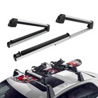 For 3 Series E46 E90 E91 E93 Ski Snowboard Roof Rack Carrier Cross Bar Rail Lock