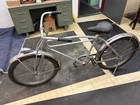 Monark Silverking Prewar Aluminum Frame   Handlebars Mens 24  Bicycle Silveray  