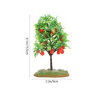 2pcs Artificial Apple Trees Simulation Fruit Tree Ornaments Sand Table Decors Us