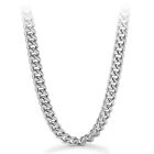 12mm 925 Sterling Silver Miami Cuban Link Chain Men s Necklace 22  24  26  28 
