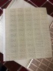 Us Mint Stamp  Collection 47 Full Sheets Very Nice Mnh   Og Sheets   Binder F-xf