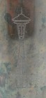 Seattle Space Needle Restaurant - 1962 - Rare Hotel Silver Teapot - World s Fair