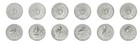 Burundi 5 Francs 6 Pieces Set  2014  Km  25-30  Mint  Commemorative X 10 Pcs