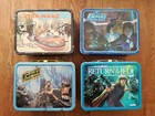 Vintage Thermos Star Wars Original Trilogy Lunchbox Full Set 4 Bottles