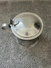 Vintage Pm Italy Silver Plate Mcm 7  Champagne Ice Bucket Lidded W handle