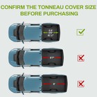 5 5ft 4-fold Soft Bed Tonneau Cover For 2015-2026 F150 F-150 Truck Waterproof