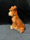 Vintage Royal Copley Ceramic Terrier Dog Figurine