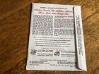 Vogart Transfer Pattern Vtg Flower Days Of The Week Towels Embroidery Uncut  215