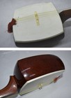 Playable Vintage Japanese Shamisen Lute Chuzao Mitsuori 3-part Neck Case Bachi