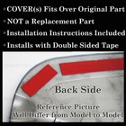 Fits For 2021-2025 Ford F150 Crew Cab 4 Door Handle Covers  no Psk No Skh  White