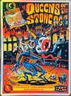 Queens Of The Stone Age Sticker poster Santa Barbara Ca Foil