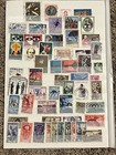 Amazing Italy Stamp Lot On Stock Page 2 Sides  Great Modern Selection