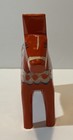 Grannas A  Olssons Vintage Swedish Orange Dala Horse 5  Hand Carved Painted