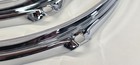 Yamaha Stage Custom Tom Drum Hoops 8   5 Hole Pair  -chrome