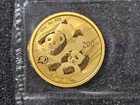      2022 China 100 Yuan Gold Panda Chinese Coin 15 G Grams