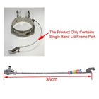 Length 36cm Single Band Lid Frame A   Pinch Lock For Tajima Embroidery Cap Frame