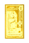 1 Nevada Goldback Aurum 24kt Gold Note 1 1000th Oz - Discontinued Design Sale     