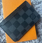 Louis Vuitton N62666 Neo Porte Carte Damier Graphite Card Case Holder Pass Used