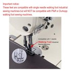 Walking Presser Feet 14set For Singer 1111w 211w Consew 206rb Juki Lu-562 563